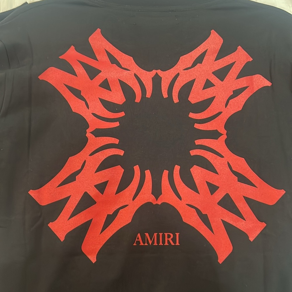 NWT Amiri Black MA Quad Shirt - Picture 9 of 9